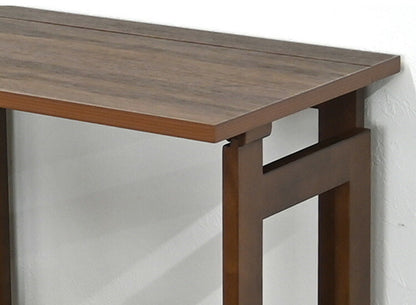 【デスクチェアセット セット】 作業デスク 作業机 作業チェア 作業椅子 折り畳み 折りたたみ 収納らくらく 簡単収納 ブラウン 寝室 リビング デスクワーク 在宅ワーク リモート リモートワーク(代引不可)