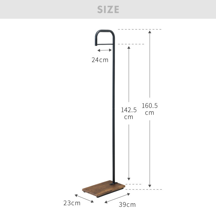 スタンドハンガー 160 コートハンガー ハンガーラック 玄関 コート掛け 省スペース 一人暮らし スタンドタイプ すき間 スリム設計 スリムハンガー 洋服掛け