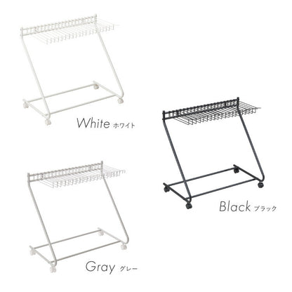 スラックスハンガー ラック 大容量 20本掛け キャスター付き 幅76cm 奥行43cm 高さ70cm コンパクト パンツラック ズボンハンガー 押入れ 収納 クローゼット ボトムスハンガー パンツハンガー