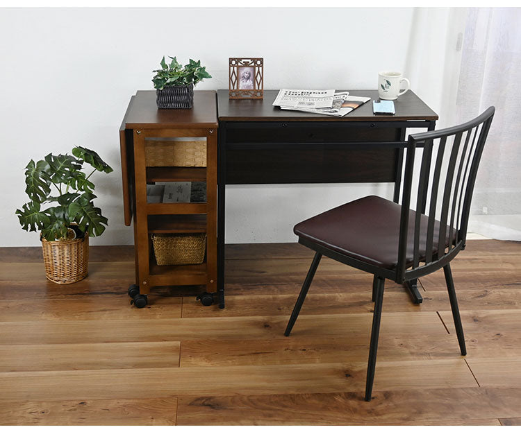 片バタフライワゴン 高さ70cm 高さ調整可能 キャスター付き ナチュラル シンプル 天然木 キッチン デスク周り おしゃれ モダン(代引不可)