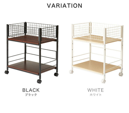 キャスター付き クローゼット収納ラック 幅38cm 棚板自由自在 マルチラック 押入れ収納 押入れ収納 キャスター ワゴン 収納ボックス 押入れ すきま収納 ラック 収納