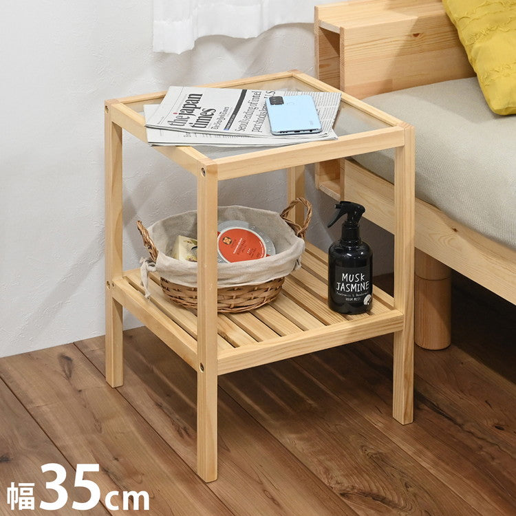 ガラスサイドテーブル ナイトテーブル ソファテーブル ガラス天板 おしゃれ ベッド 寝室 ミニテーブル コーピーテーブル オープンラック ディスプレイ ラック フリーラック ディスプレイラック(代引不可)