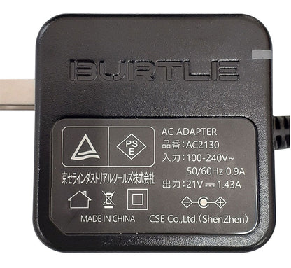 バートル リチウムイオンバッテリー AC360 エアークラフト AIRCRAFT バッテリー 空調作業服 AC360 夏用 黒 ブラック 19V ファン付きウェア 男女兼用 メンズ レディース 作業着 作業服 BURTLE