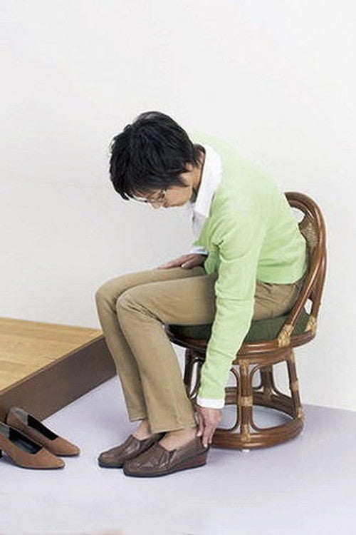 東京ラタン 天然籐 回転チェア ハイタイプ チェア 高座椅子 籐 椅子 チェア(代引不可)