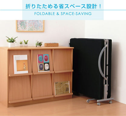 低反発 メッシュ仕様 電動 リクライニングベッド シングル ベッド 折りたたみ 折りたたみベッド(代引不可)