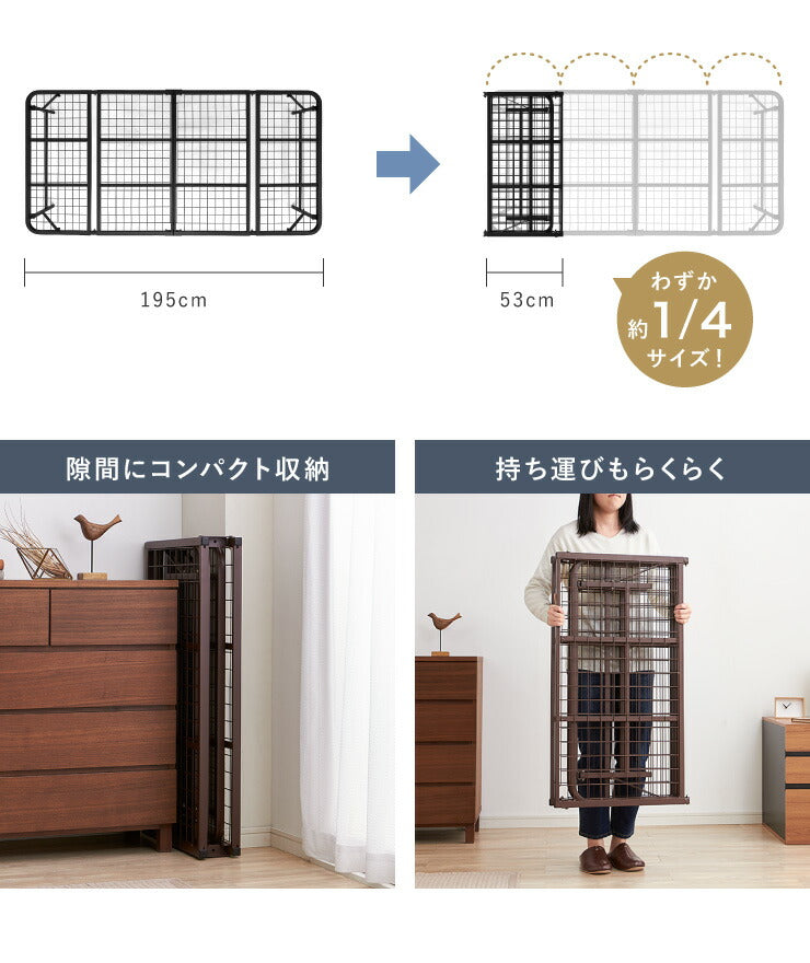 ベッド 収納式 折りたたみパイプベッド シングル ベッドフレーム フレームのみ 折りたたみベッド シンプル(代引不可)