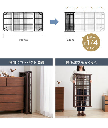 ベッド 収納式 折りたたみパイプベッド シングル ベッドフレーム フレームのみ 折りたたみベッド シンプル(代引不可)