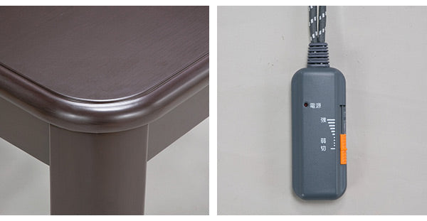 テーブル単品 ダイニングこたつテーブル 80×80cm ダイニングテーブル ハイタイプこたつ リビングこたつ 食卓テーブル 机 600W薄型ファンヒーター リモートワーク(代引不可)