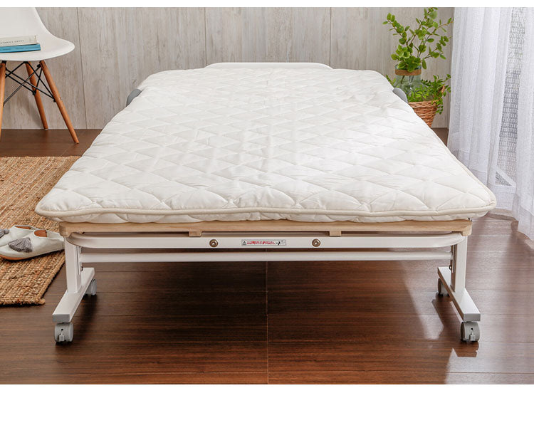 天然木すのこ 折りたたみベッド シングル 折りたたみベッド すのこベッド 折りたたみ すのこ 折り畳み 折り畳みベッド(代引不可)