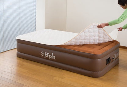 Sleeple スリープル 電動エアーベッド専用敷パッド ダブル 置くだけ簡単 140×190cm(代引不可)