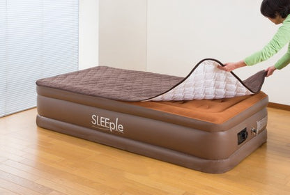 Sleeple スリープル 電動エアーベッド専用敷パッド ダブル 置くだけ簡単 140×190cm(代引不可)
