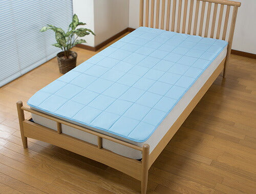 整体師推奨 中井式 三層構造ひんやり敷マット 体圧分散 丸洗いOK 三層メッシュ構造 敷布団やマットレスに敷くだけ 接触冷感 敷きパッド 敷パッド 夏(代引不可)