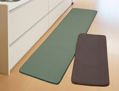 足腰にやさしいキッチンマット 45×120 洗える 10mm厚 立体ハニカムメッシュ構造 裏面滑り止め 洗濯機で洗える(代引不可)