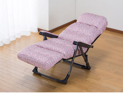 日本製 NEWくつろぎのリクライニングアームチェアEXII 専用サイドテーブル付き マーガレット柄 グラヴィーナ Gravina フットレスト リクライニング(代引不可)