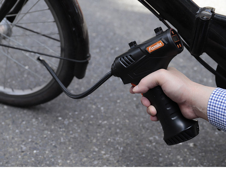 ファミラ 充電式コードレス 電動エアーコンプレッサー ACアダプター