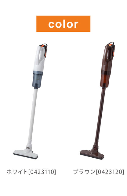 ファミラ 充電式コードレスハイパワークリーナー 6点セット 予備バッテリー付き ハイパワー21V 紙パック不要 コードレス 掃除機 クリーナー 軽量 ノズル付き エアコン掃除 ダブルバッテリー(代引不可)