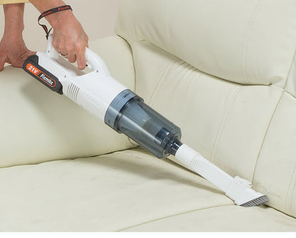 ファミラ 充電式コードレスハイパワークリーナー 6点セット 予備バッテリー付き ハイパワー21V 紙パック不要 コードレス 掃除機 クリーナー 軽量 ノズル付き エアコン掃除 ダブルバッテリー(代引不可)