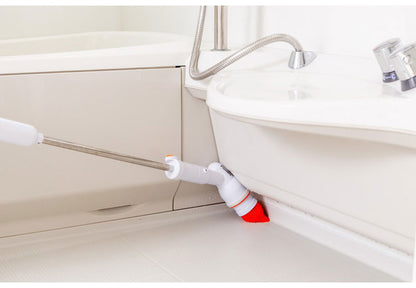 ファミラ スピンターボ 9点セット 予備バッテリー付き 立ったままお風呂掃除 回転ブラシ 風呂掃除 ブラシ バスブラシ バスポリッシャー 高速回転 コードレス ステシック型(代引不可)