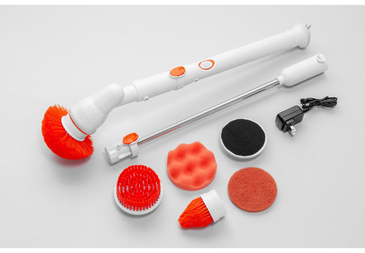 ファミラ スピンターボ 9点セット 予備バッテリー付き 立ったままお風呂掃除 回転ブラシ 風呂掃除 ブラシ バスブラシ バスポリッシャー 高速回転 コードレス ステシック型(代引不可)