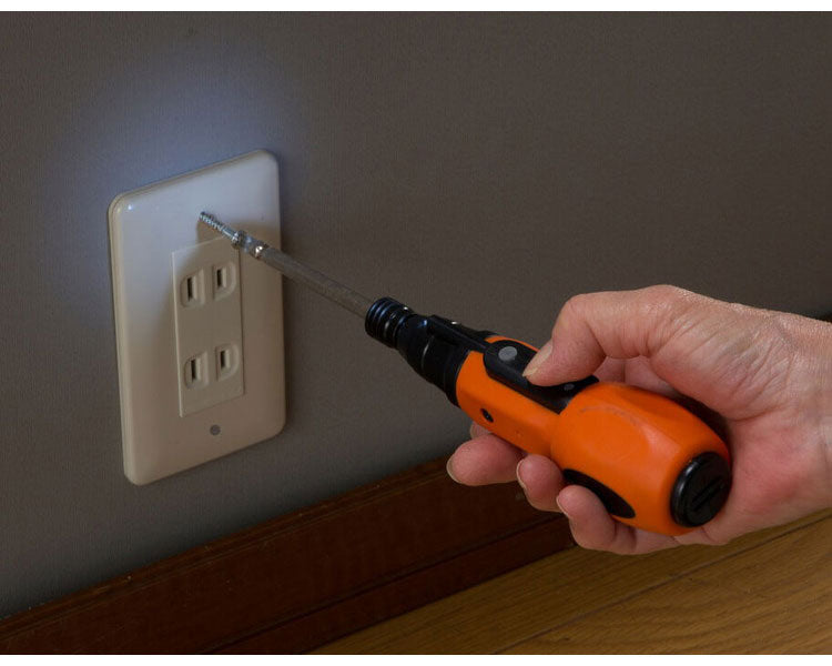 ファミラ 充電式電動スクリュードライバー 家具の組立に 電動ドライバー 手動兼用 プラス マイナス ボール型グリップ 小型 充電式 コードレス プラスドライバー マイナスドライバー(代引不可)