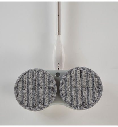 ファミラ スピンマジック 8点セット 立ったまま床掃除 回転モップ 電動モップ 回転モップクリーナー 床掃除 水拭き 高速回転 モップ 充電式 コードレス ステシック型(代引不可)