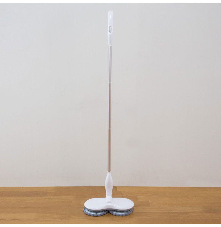 ファミラ スピンマジック 8点セット 立ったまま床掃除 回転モップ 電動モップ 回転モップクリーナー 床掃除 水拭き 高速回転 モップ 充電式 コードレス ステシック型(代引不可)