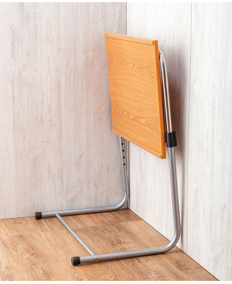 折りたたみテーブル 高さ調節 天板角度調節 折りたたみ デスク 収納式 サイドテーブル テレワーク リモートワーク 机 小さい コンパクト 一人用 折り畳み 折りたたみデスク(代引不可)