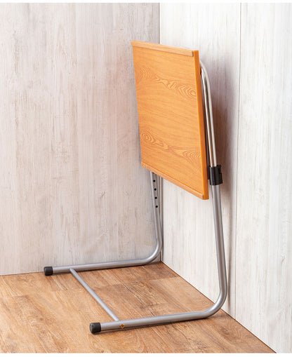 折りたたみテーブル 高さ調節 天板角度調節 折りたたみ デスク 収納式 サイドテーブル テレワーク リモートワーク 机 小さい コンパクト 一人用 折り畳み 折りたたみデスク(代引不可)