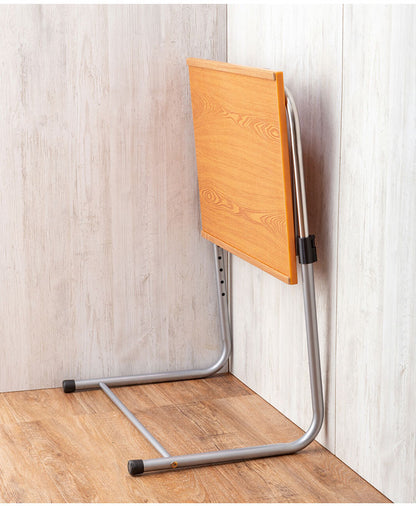 折りたたみテーブル 高さ調節 天板角度調節 折りたたみ デスク 収納式 サイドテーブル テレワーク リモートワーク 机 小さい コンパクト 一人用 折り畳み 折りたたみデスク(代引不可)