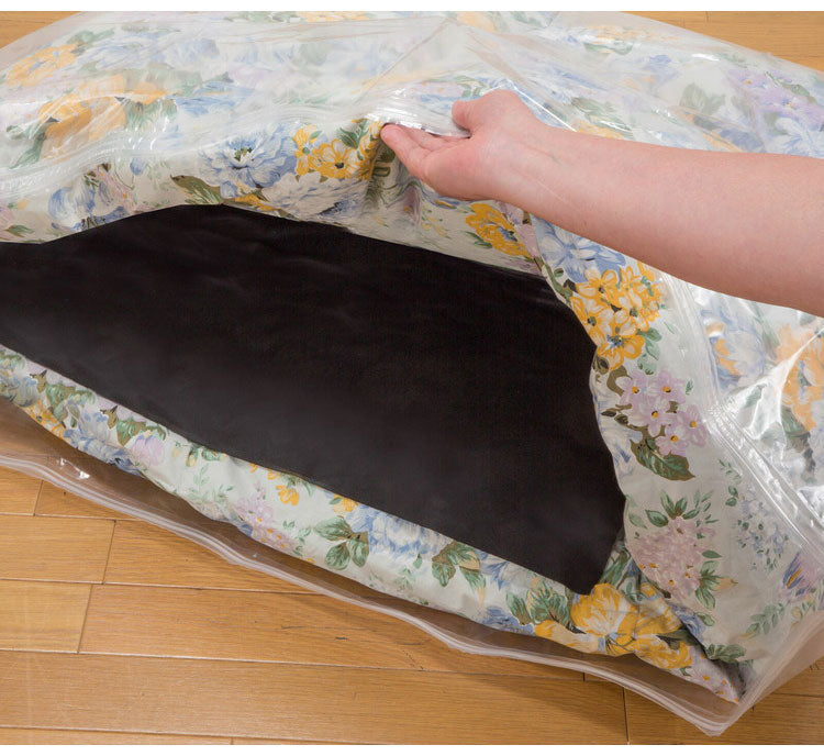 ファミラ 掃除機のいらない布団圧縮袋 吸引機+圧縮袋 15点セット 掃除機いらずで簡単圧縮 吸引&圧縮 密封チャック 竹炭シート ふとん圧縮袋 布団圧縮袋 押入れ 押し入れ 収納 衣類収納(代引不可)