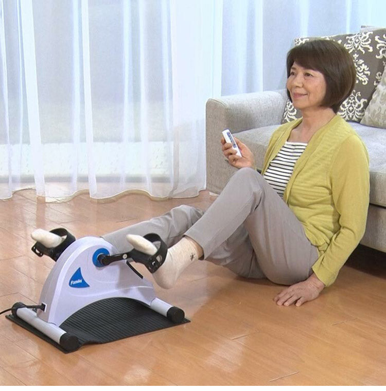ファミラ 楽らく健康電動ルームサイクル フィットネス サイクル 運動不足解消に! 楽らく 健康 電動 ルームサイクル 運動不足解消 フィットネス お年寄り プレゼント(代引不可)
