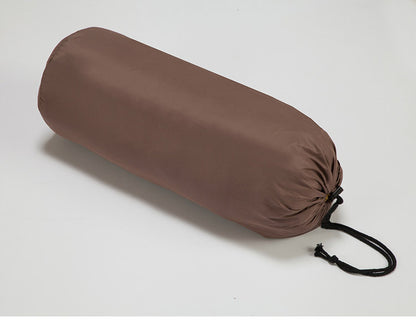 寝袋 着れる布団 ポケット付き 手が出せる 寝袋 掛け布団 着る毛布 ブラウン フリース素材 保温 蓄熱 アウトドア キャンプ ドライブ 車中泊 防災 災害 布団(代引不可)