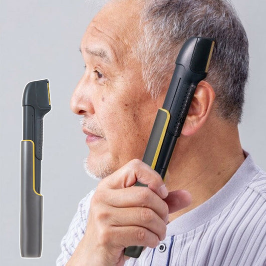 ファミラ クイックチタントリマーDX ノーズトリマー付き 電動バリカン LEDライト付き 洗える ヘアカッター 剃毛 髭剃りもみあげ トリミング 電動(代引不可)