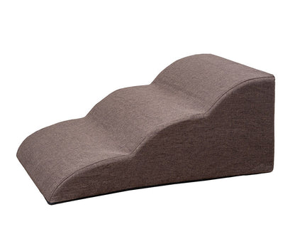 ペット用スロープ 滑り止め付き 高弾力性 クッション性 足腰の負担軽減 洗えるカバー 小型犬 老犬 犬 猫 ペット ステップ 段差解消 スロープ バリアフリー ワンちゃん(代引不可)