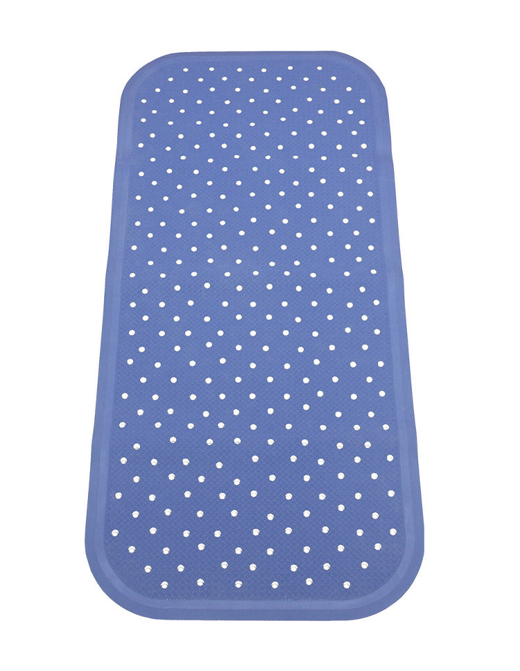 浴槽安心マット 2枚組 浴室内のスベリ防止に ブルー 浴槽マット 手すりマット 転倒防止 天然ゴム100% 介護 補助 お年寄り(代引不可)