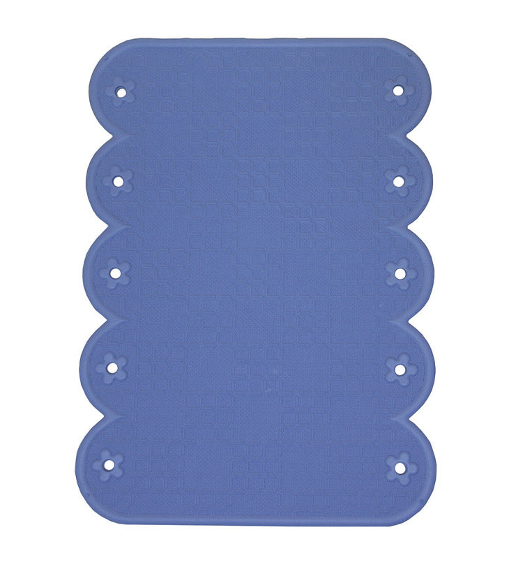 浴槽安心マット 2枚組 浴室内のスベリ防止に ブルー 浴槽マット 手すりマット 転倒防止 天然ゴム100% 介護 補助 お年寄り(代引不可)