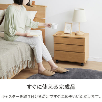 職人が作る 1段/2段/3段チェスト 日本製 完成品 大川家具 幅50 チェスト ワゴン プリンター台 プリンターラック デスク下 引き出し 収納 棚 ラック おしゃれ サカイデザイン Sakai Design(代引不可)