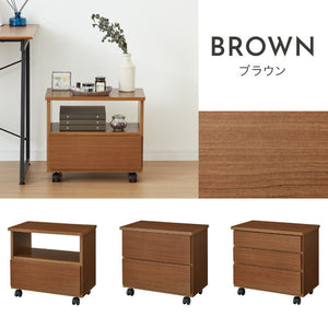 職人が作る 1段/2段/3段チェスト 日本製 完成品 大川家具 幅50 チェスト ワゴン プリンター台 プリンターラック デスク下 引き出し 収納 棚 ラック おしゃれ サカイデザイン Sakai Design(代引不可)