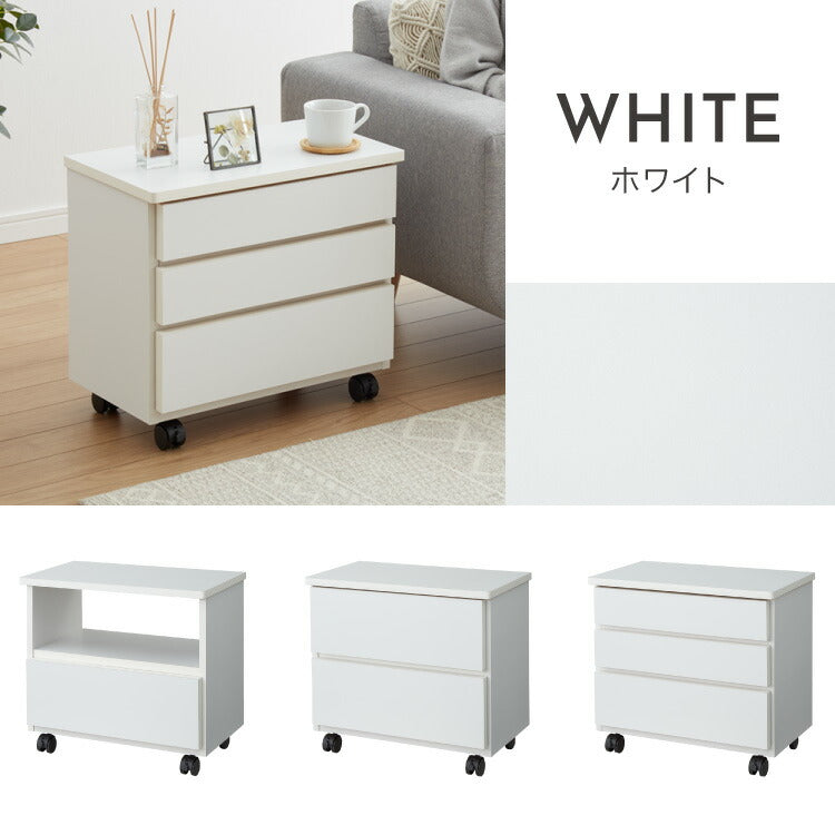 職人が作る 1段/2段/3段チェスト 日本製 完成品 大川家具 幅50 チェスト ワゴン プリンター台 プリンターラック デスク下 引き出し 収納 棚 ラック おしゃれ サカイデザイン Sakai Design(代引不可)