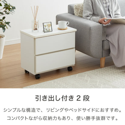 職人が作る 1段/2段/3段チェスト 日本製 完成品 大川家具 幅50 チェスト ワゴン プリンター台 プリンターラック デスク下 引き出し 収納 棚 ラック おしゃれ サカイデザイン Sakai Design(代引不可)