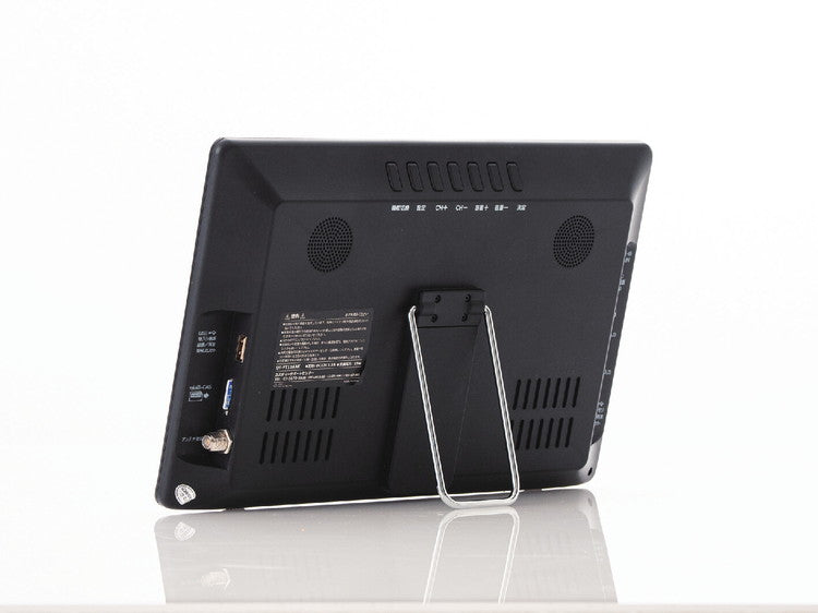 薄型テレビ 高画質 12.1インチ 持ち運び 液晶パネル ポータブル 録画機能付き スタンド 壁掛け ワンセグ フルセグ リビング 寝室 車内 カーナビ キッチン レジャー(代引不可)