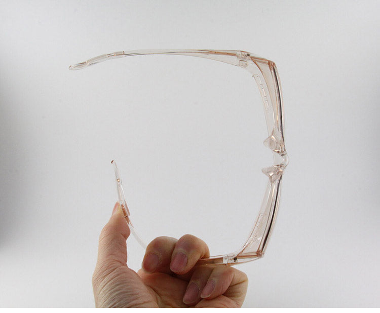 花粉・飛沫対策防護防曇グラス 紫外線対策 ブルーライトカット 飛沫対策 花粉 飛沫 ほこり 紫外線 ブルーライト 対策(代引不可)