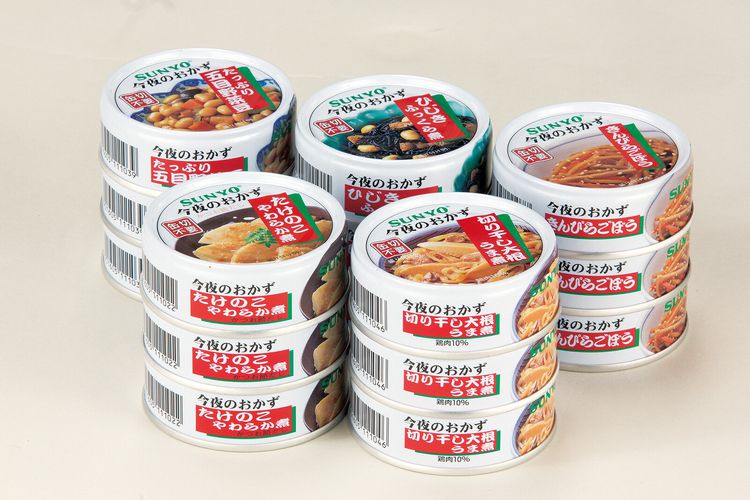 サンヨー 今夜のおかず缶詰5種セット 30缶 保存 防災 災害対策 非常食(代引不可)
