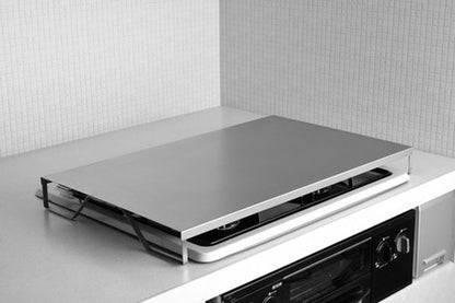 日本製 燕三条 コンロカバー ステンレス 簡易調理台 滑り止め キッチン 台所 スペース 有効活用(代引不可)