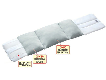 お医者さんの腰futon 腰枕 腰痛 肩こり クッション 腰ベルト 巻くタイプ(代引不可)