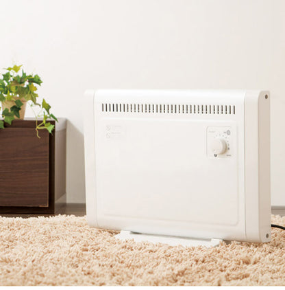 パネルヒーター 据え置き 壁掛け兼用 暖房 薄型 省スペース コンパクト 温度調節 無段階 日本製 安心設計 室温一定 脱衣所 トイレ キッチン 空調 ヒーター(代引不可)