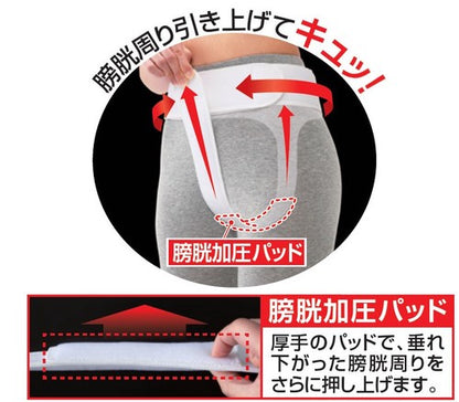 骨盤底筋ベルト モレナレディ Mサイズ Lサイズ 膀胱引き締め 尿もれ対策 膀胱加圧パッド 下着の上に着けるだけ(代引不可)