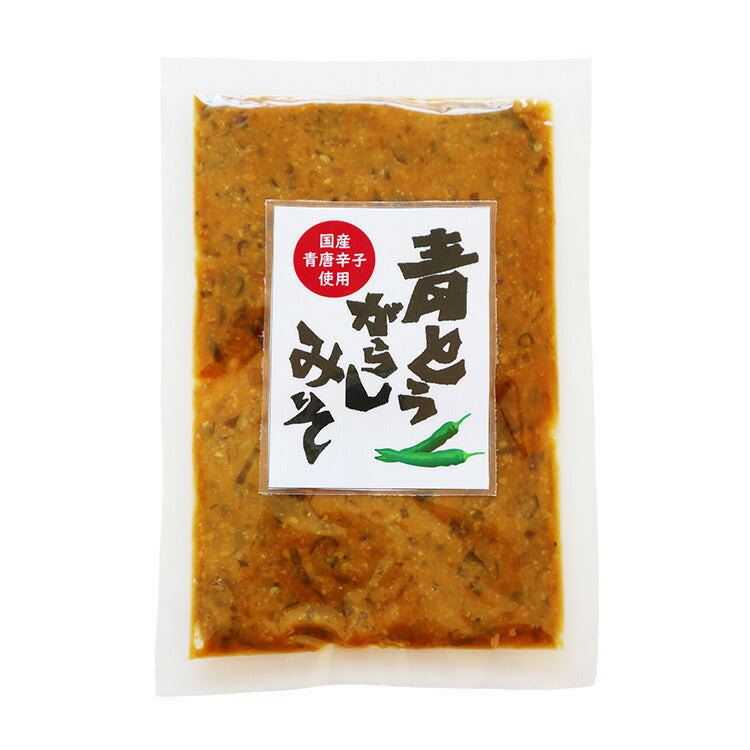青とうがらしみそ 120g×6袋 青唐辛子 味噌 おかず味噌 ごはんのお供(代引不可)