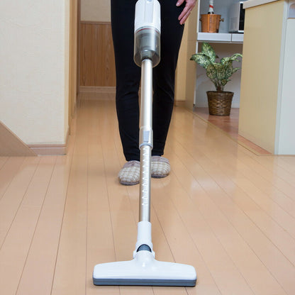 サイクロン式コードレス掃除機 ホワイト スティック&ハンディ 2WAY使い分け(代引不可)