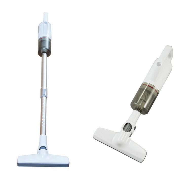 サイクロン式コードレス掃除機 ホワイト スティック&ハンディ 2WAY使い分け(代引不可)